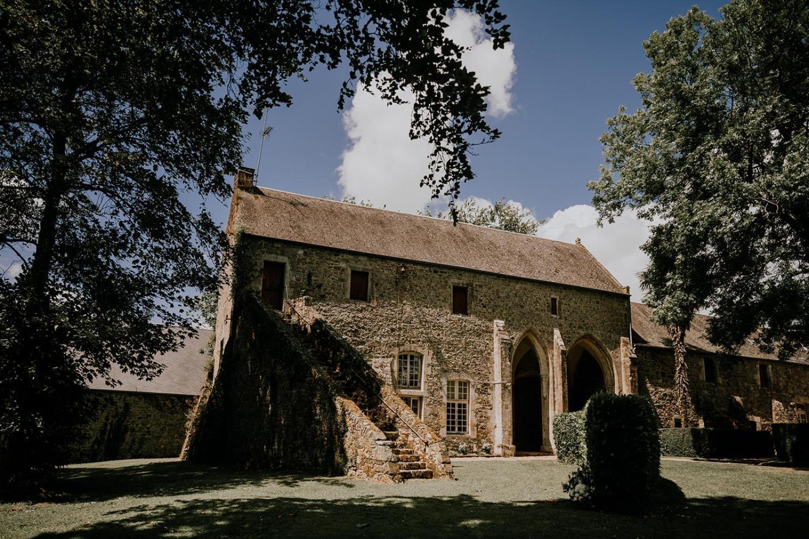 Bed and Breakfast Abbaye De Blanchelande Neufmesnil Экстерьер фото